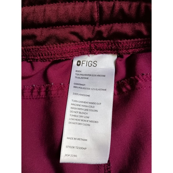 Figs Scrubs Set V Neck 2 pocket Top S/ Kade Cargo Pants S/P - Picture 11 of 12